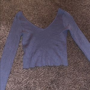 Kendall & Kylie long sleeved mid length top